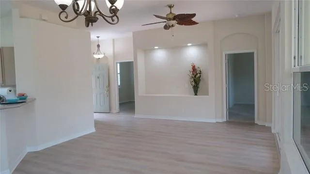Open Plan with TV nitch