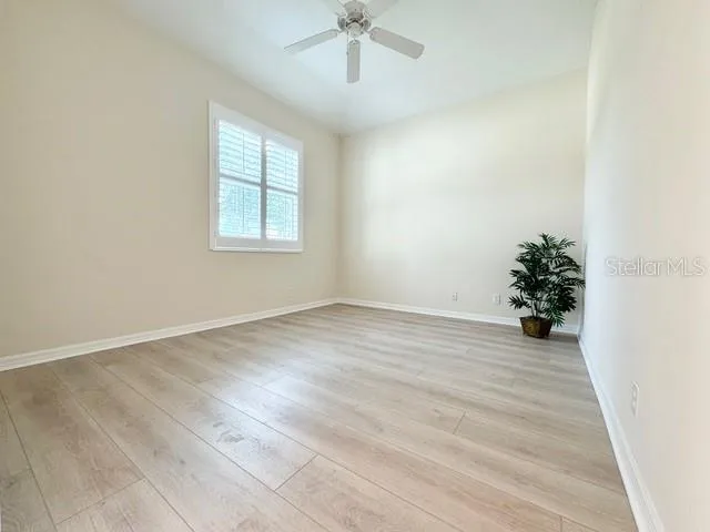 Den/3rd Bedroom with Plantation Shutters