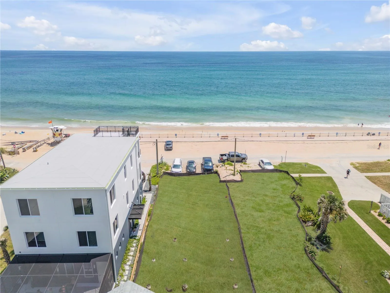 East view of the Atlantic Ocean