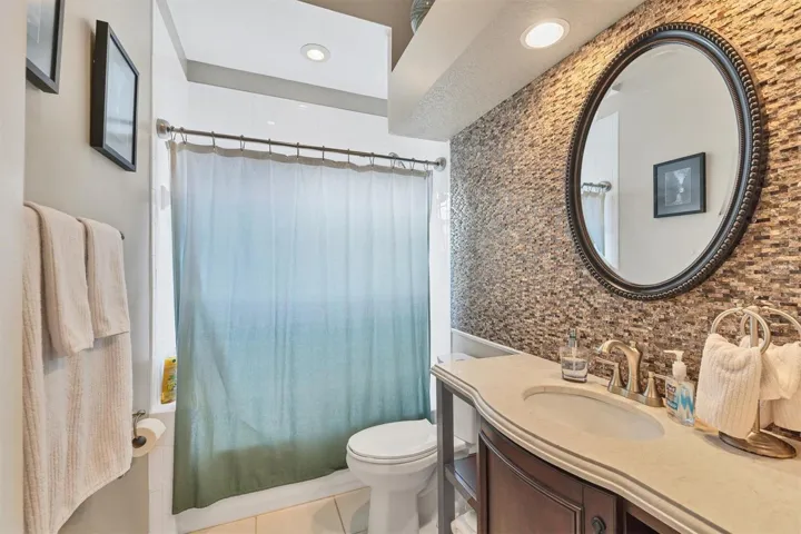 Spare bathroom