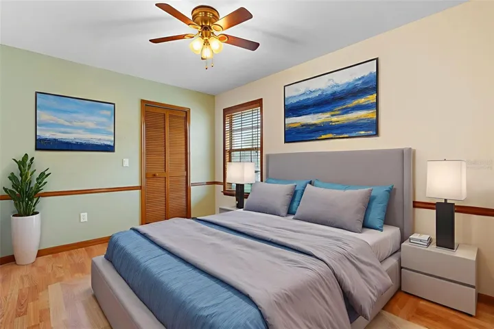 Bedroom 3, virtually staged
