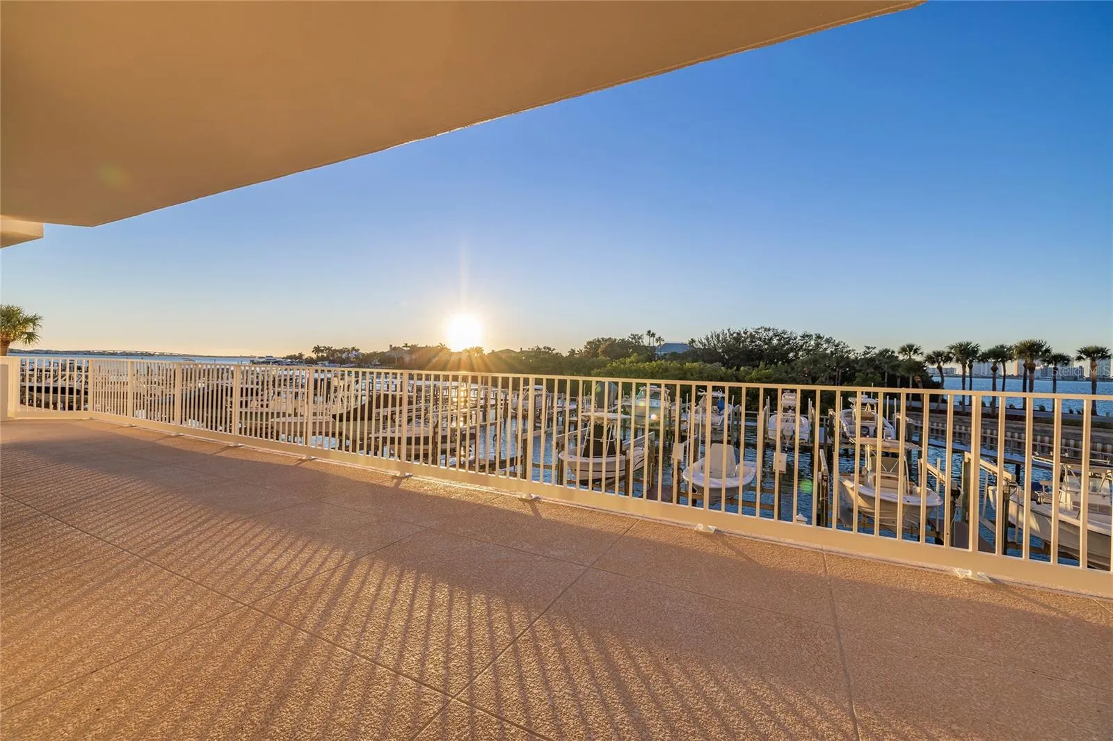 Largest Balcony with water views available in the building!