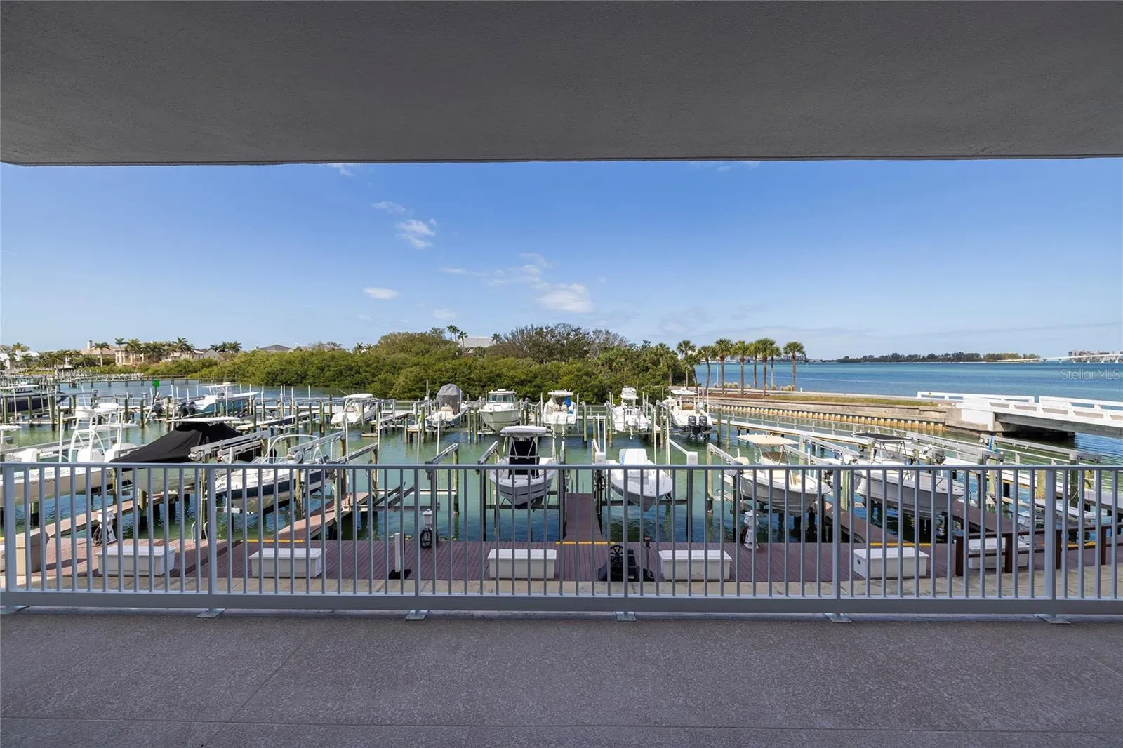 Largest Balcony with water views available in the building!