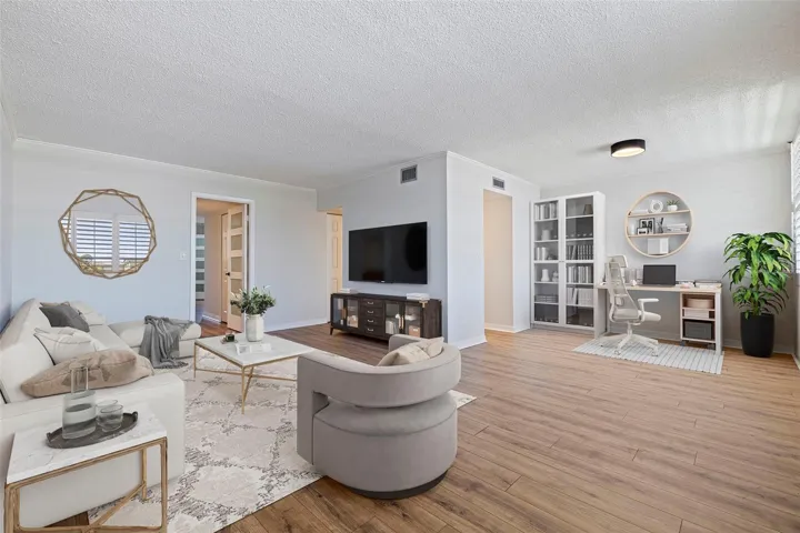 Virtually Staged LR/Front Room