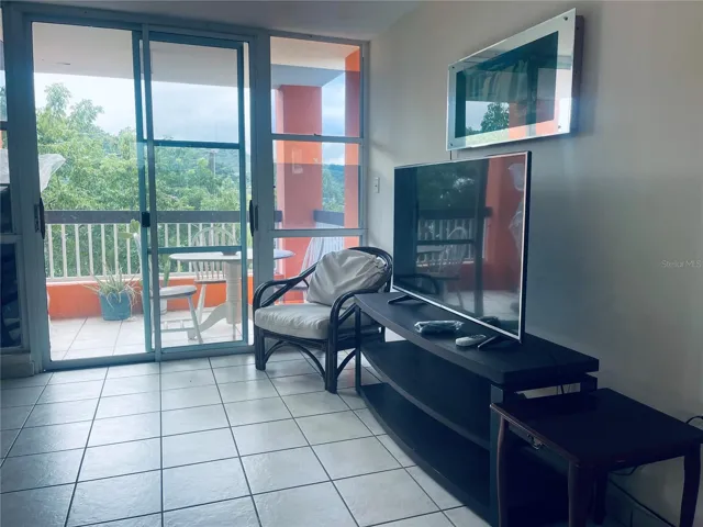 Living  room and balcony