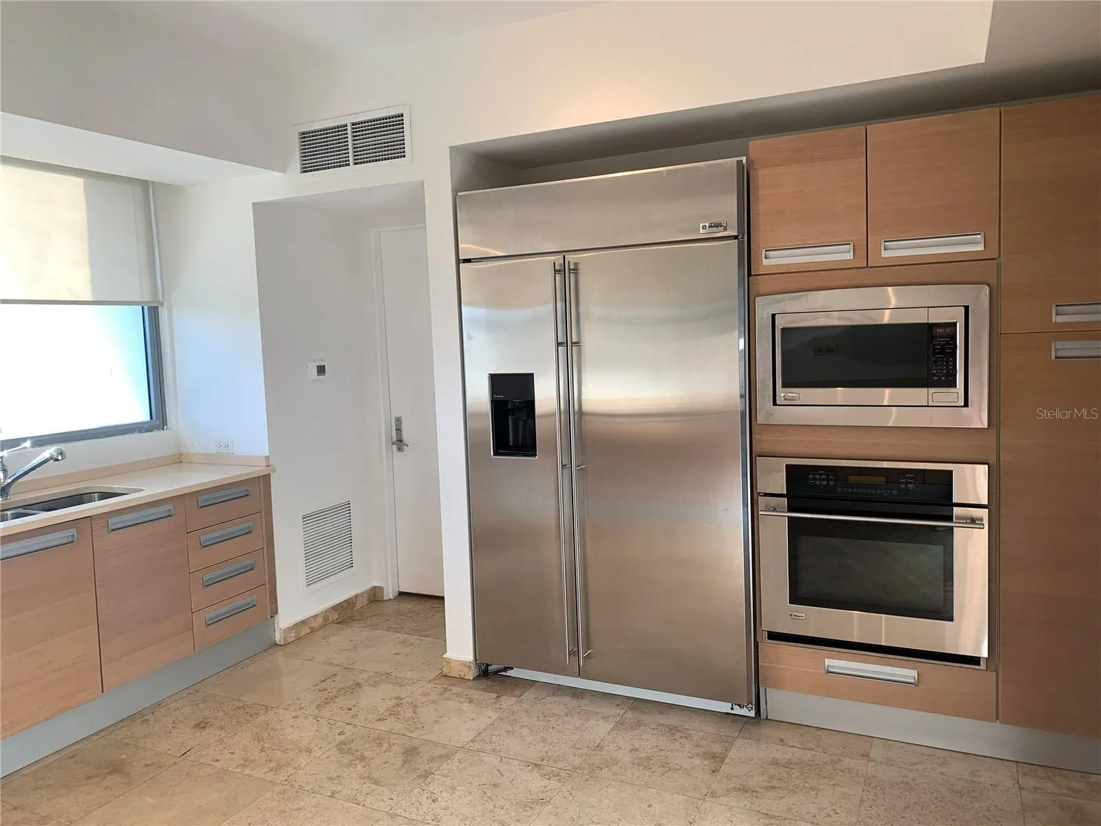 Kitchen with Service Access Door