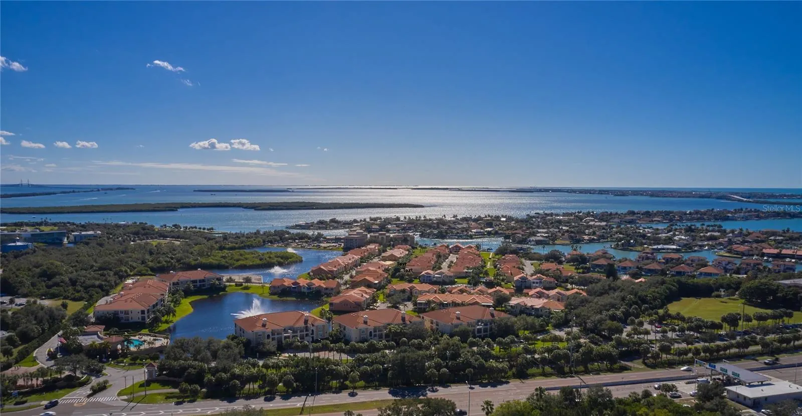 The Marina Bay community located on Pinellas Bayway next to Eckerd College.
