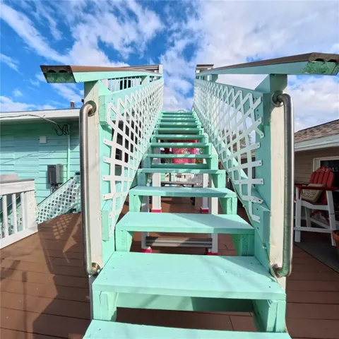 Stairs to Upper deck