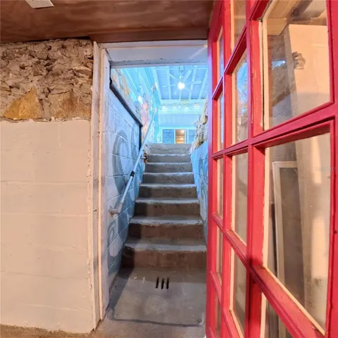 Basement stairs
