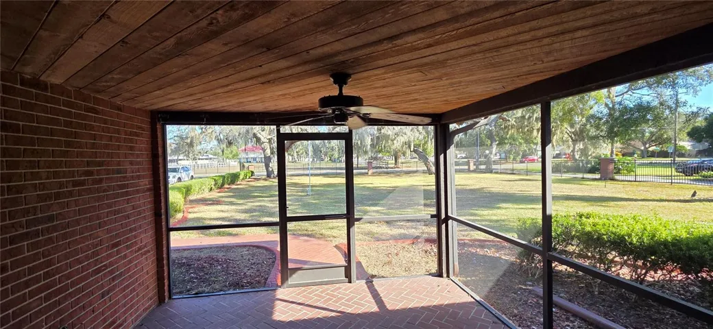 Screened Front Porch