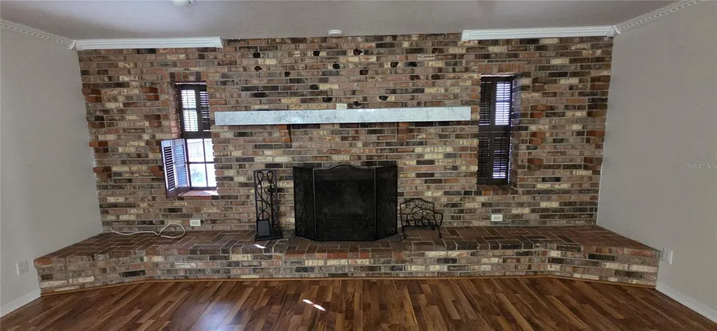 Wood-burning Fireplace