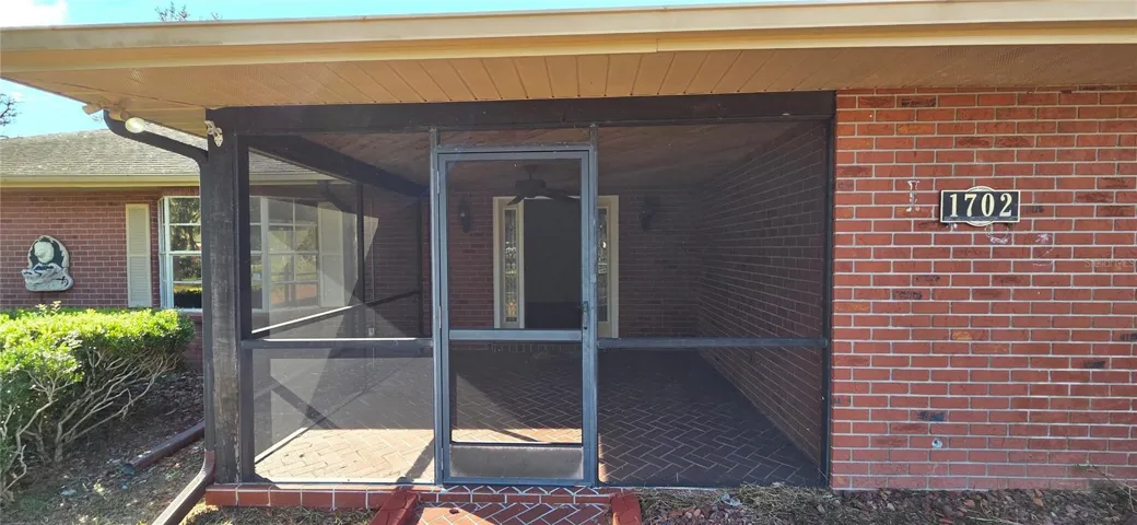 Screened Front Porch
