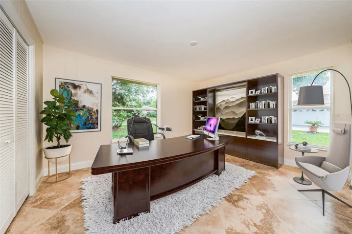 Virtually Staged 4th bedroom/study