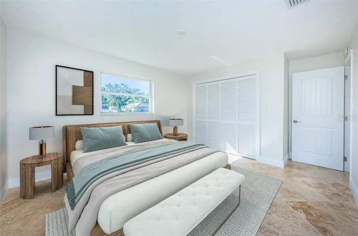 Virtually Staged 2nd Bedroom