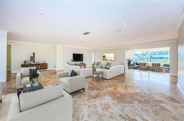 Virtually Staged Great Room