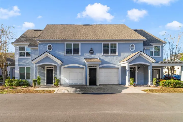 Tucked within the sought-after, 24-HOUR GUARD-GATED community of The Hamptons at MetroWest, this BEAUTIFULLY UPDATED 1-bedroom, 1-bath condo offers the look of a townhouse with the convenience of condo living.