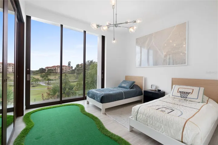 Upstairs, three additional bedrooms are complemented by a spacious office filled with natural light, creating an ideal work-from-home setting.