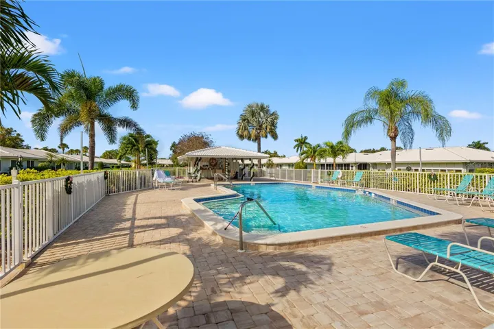 Community heated pool