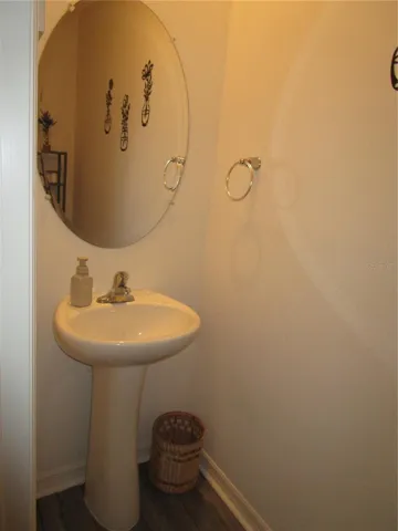 half bathroom