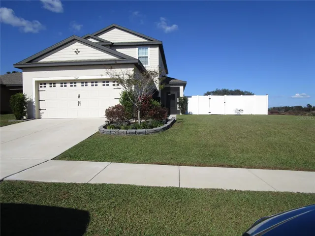Front and Garage
