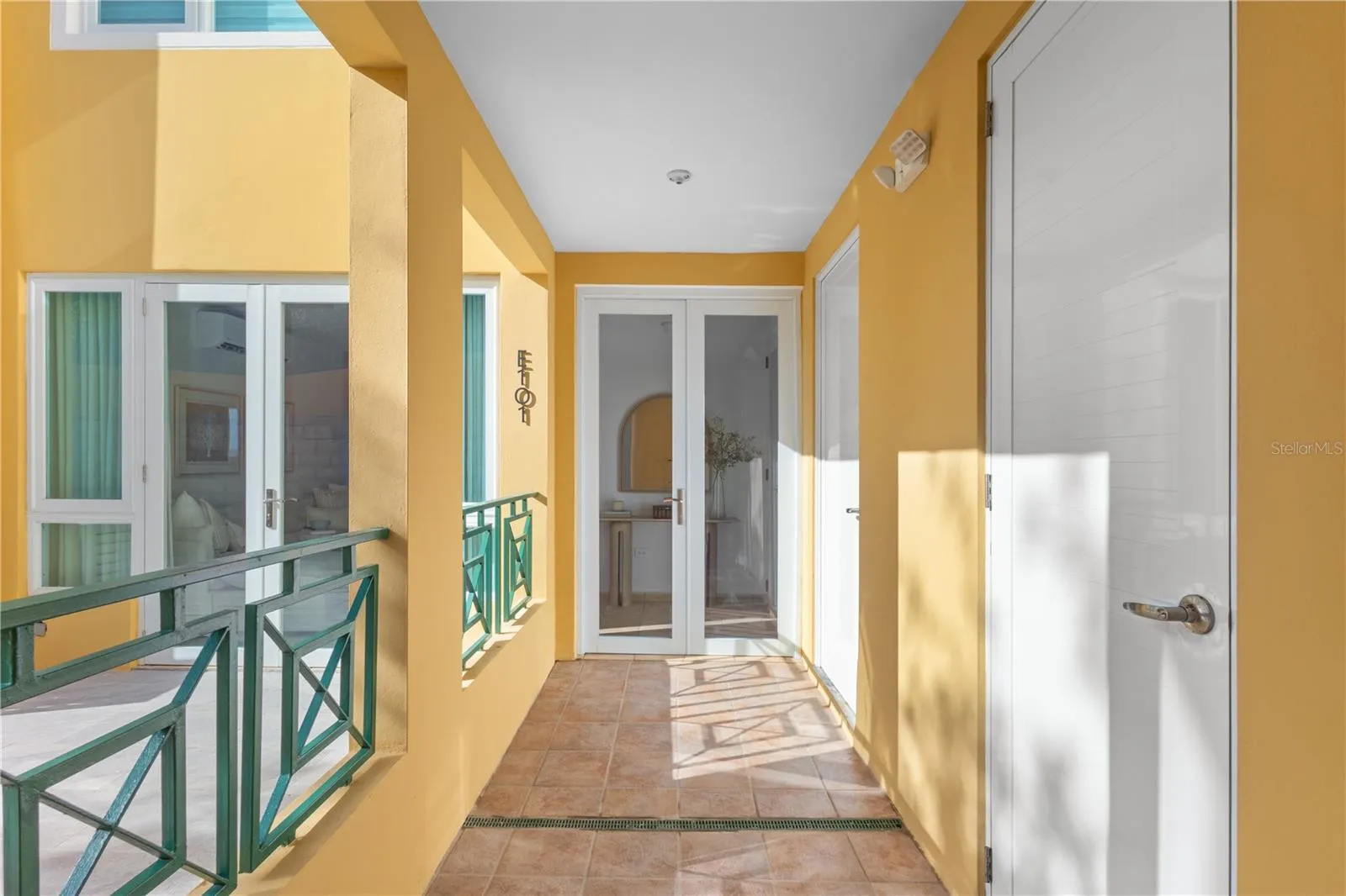 Entrance to Garden Unit
