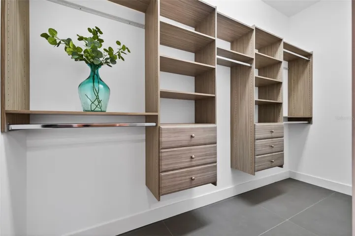 Primary Walk In Closet