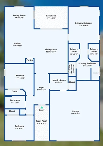 5005 Torrey Pine Run Floor Plan