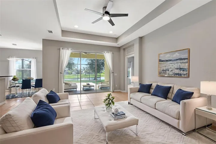 Virtual StagedLiving Room