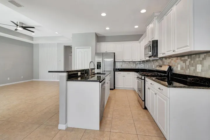 Kitchen & Living Room