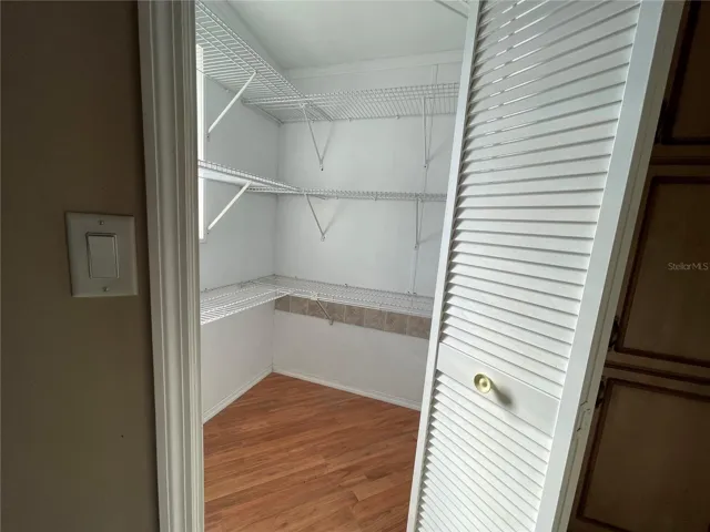 Additional closet in the Primary Bathroom