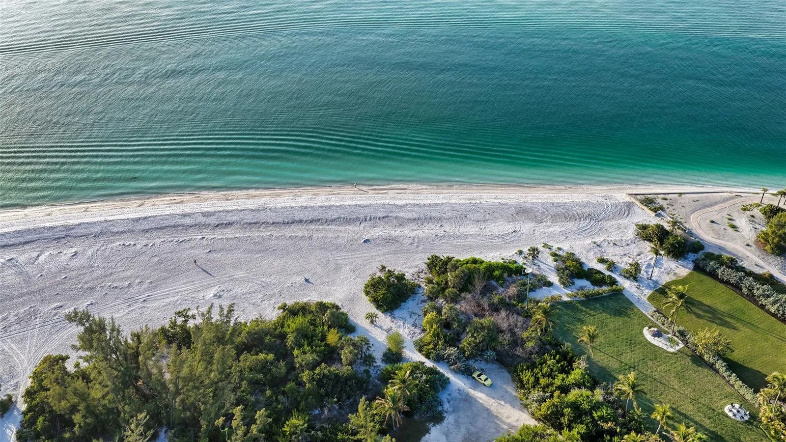 Private community beach