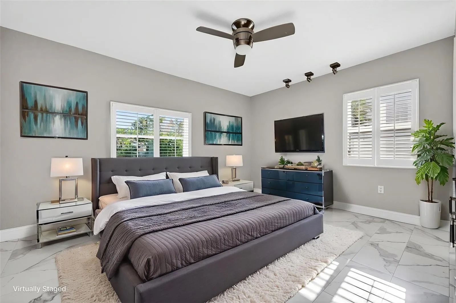 Virtual staging