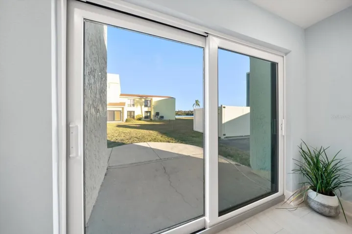 Outside patio area.