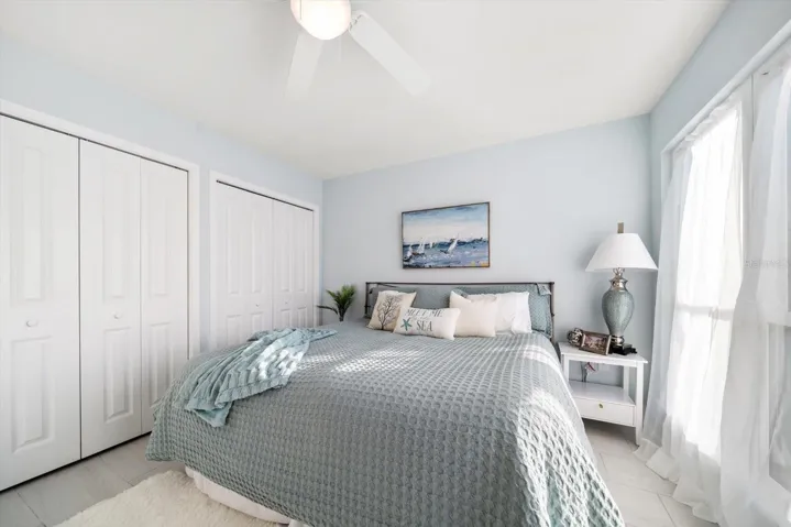 Primary bedroom with large closet