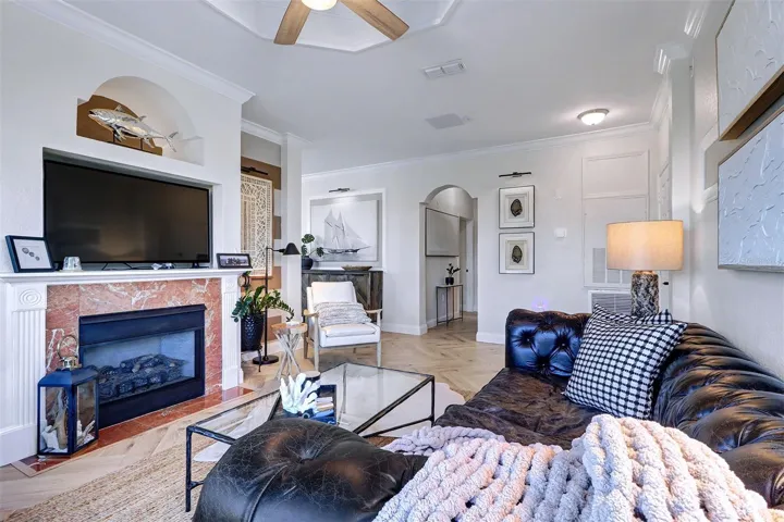 Another interior view of the exquisite living area