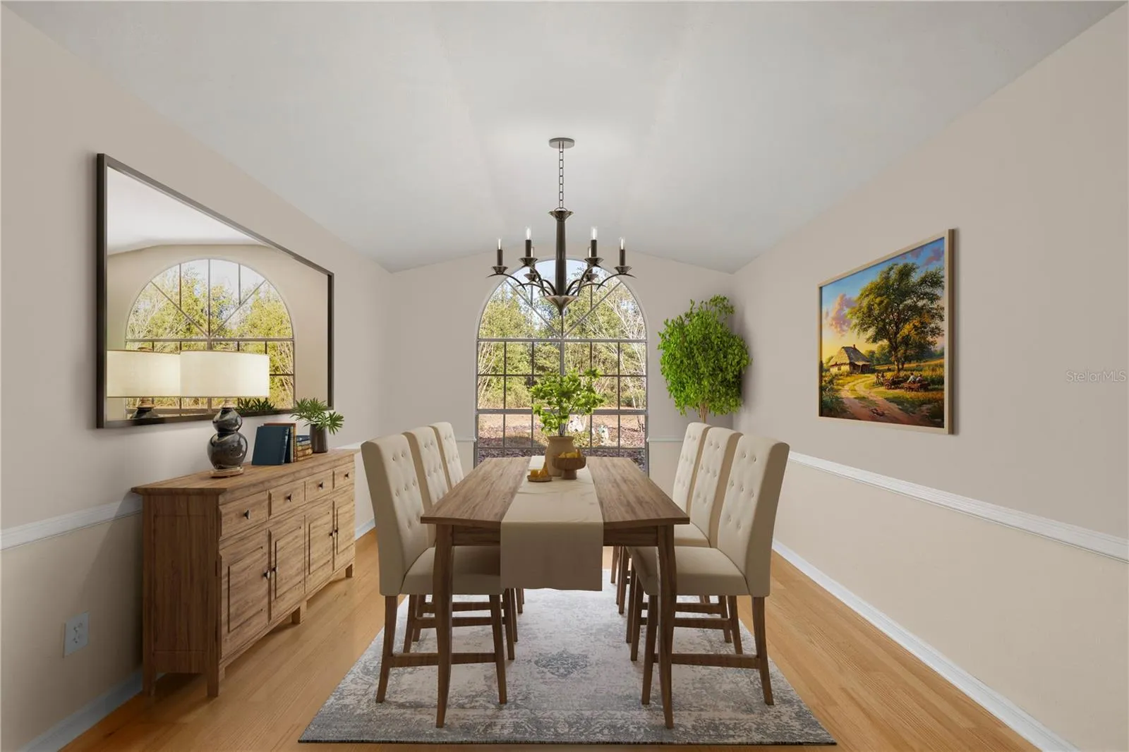 staged Dining Room