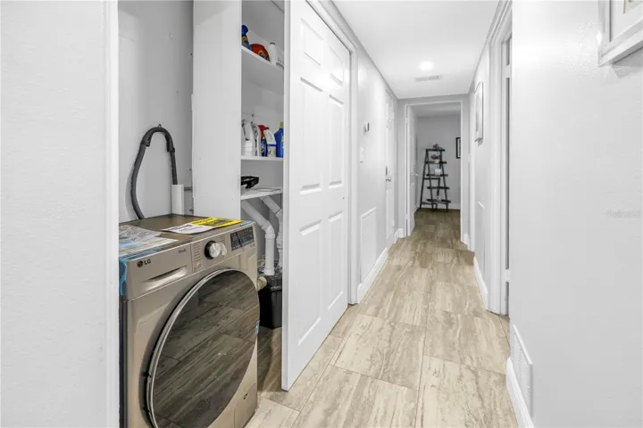 In-unit laundry, a rare feature in the community