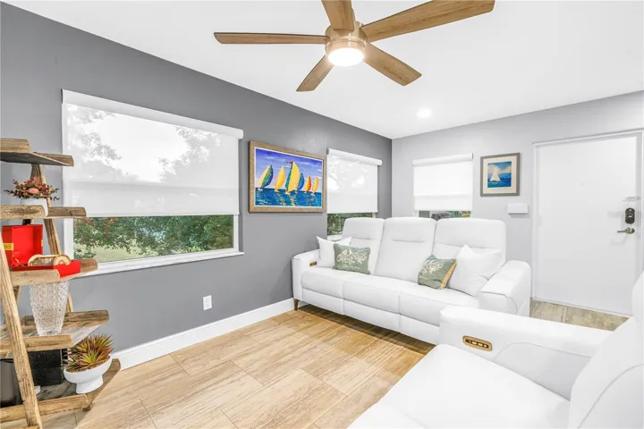 Comfortably furnished