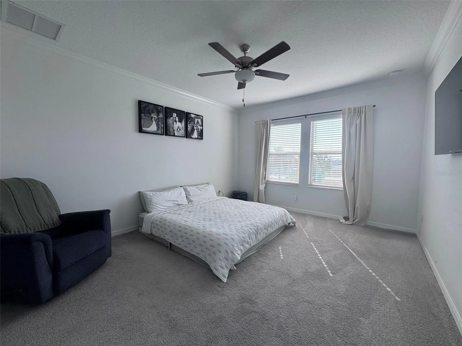 upstairs primary bedroom with en suite bath