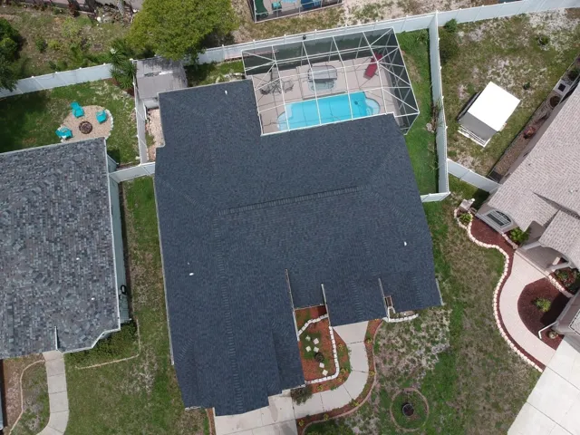 Prior to solar panels being placed