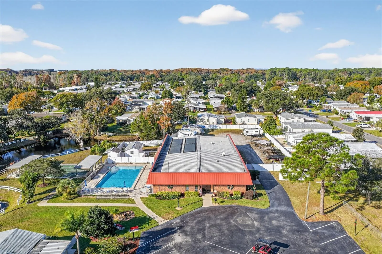 Recreation Center /Drone View