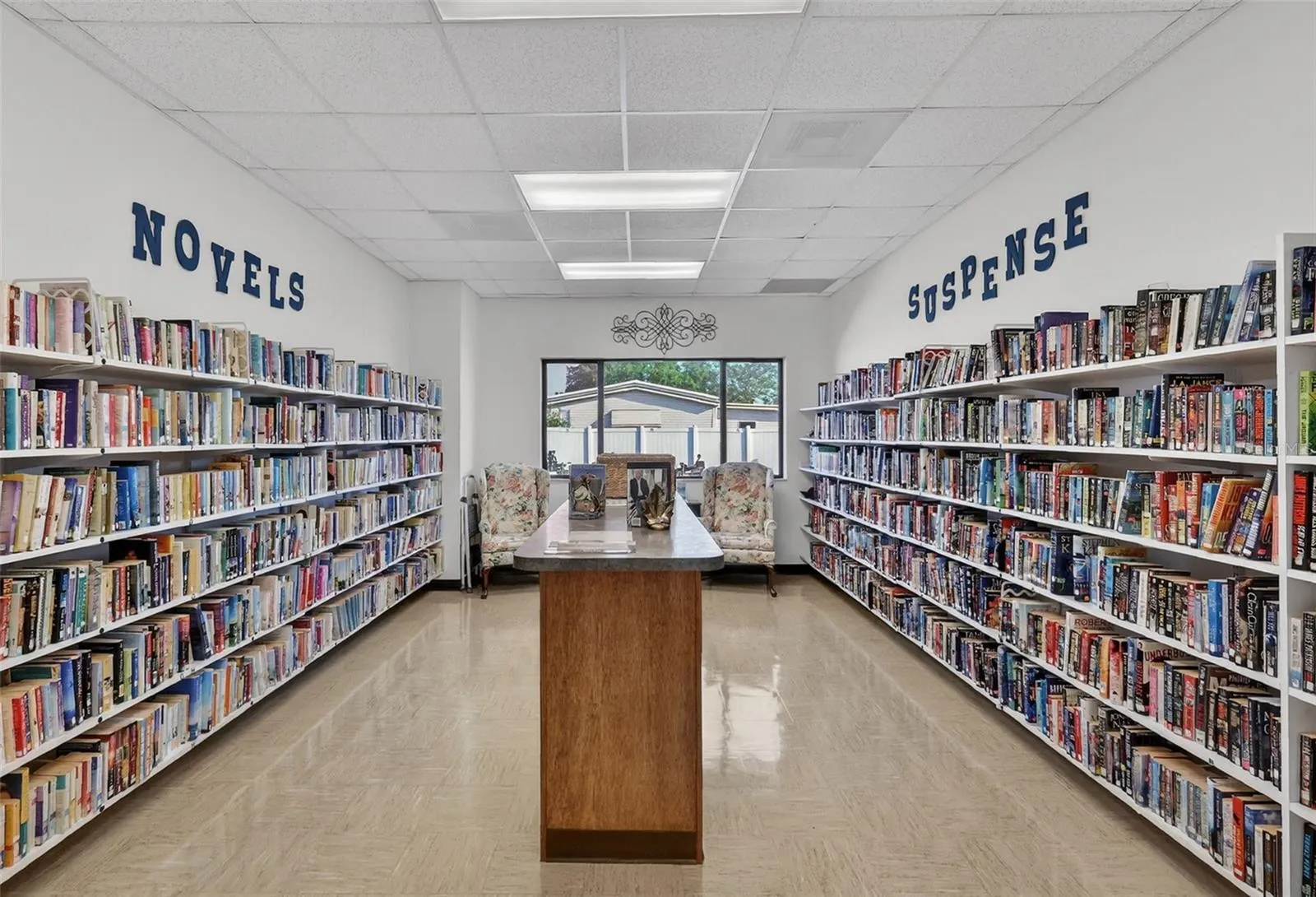 Library inside Clubhouse