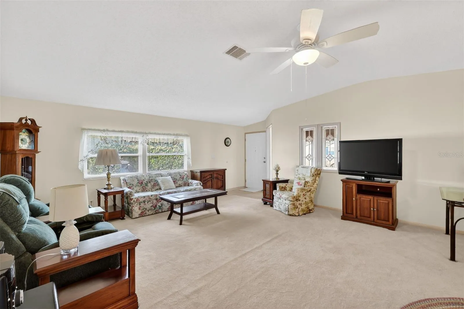View of Living Room looking towards the front door