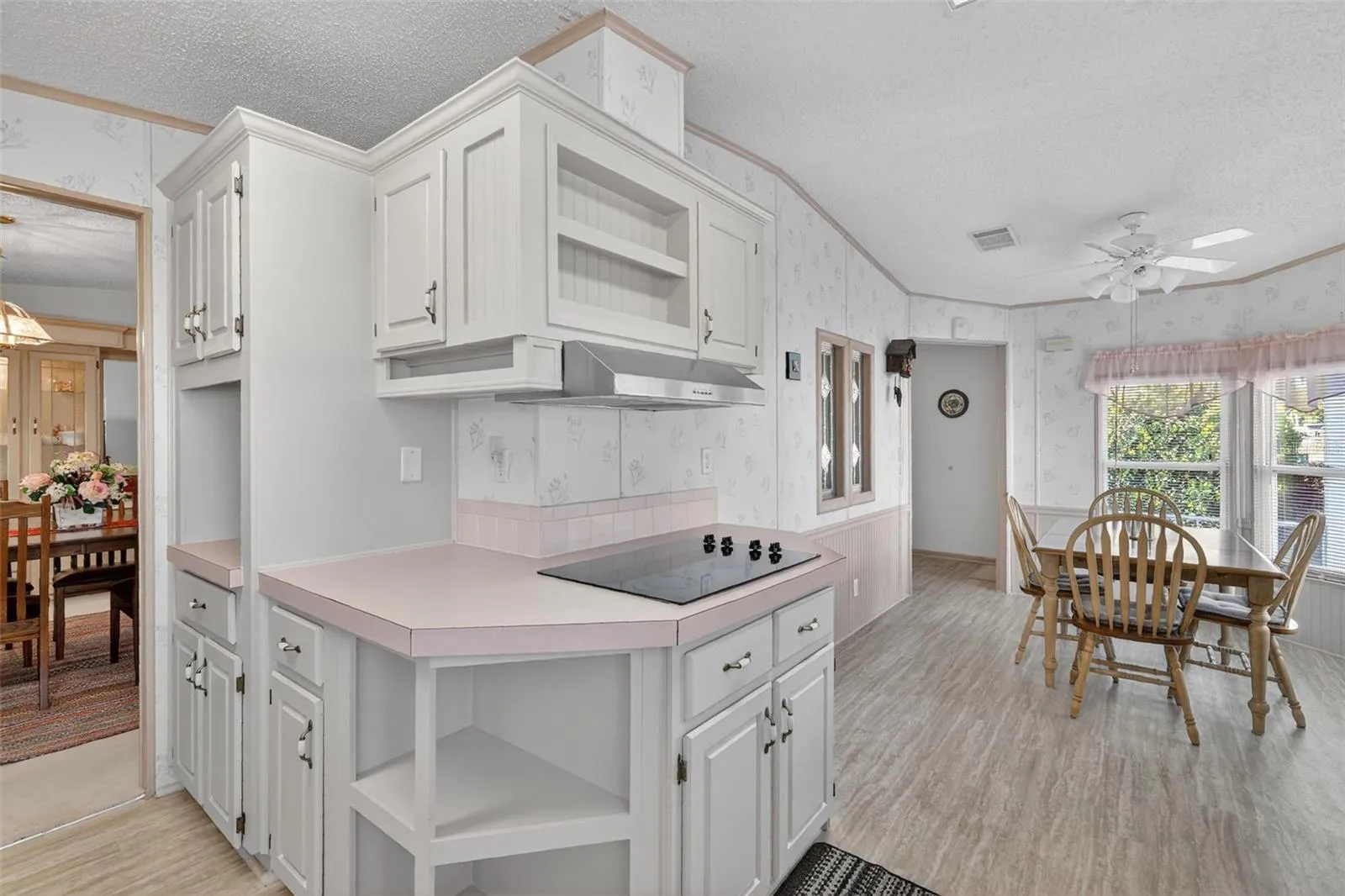 View of Kitchen with a glimpse of the Dining Room