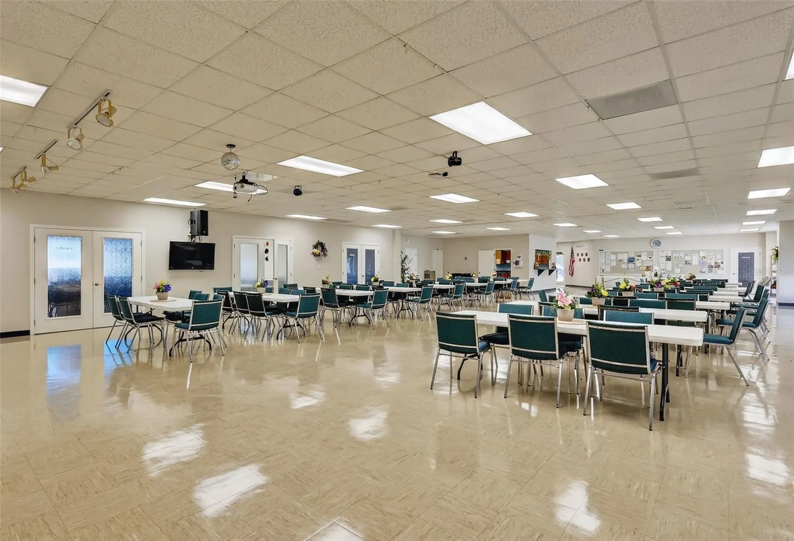 Cafeteria inside Clubhouse