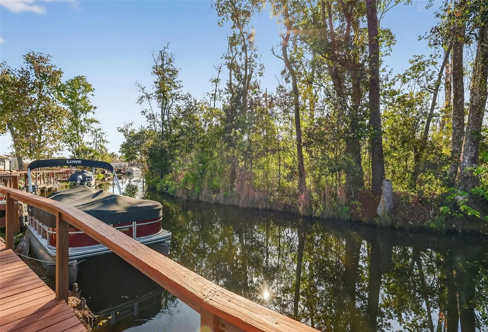 View of the Canal to Lake Harris/Marina