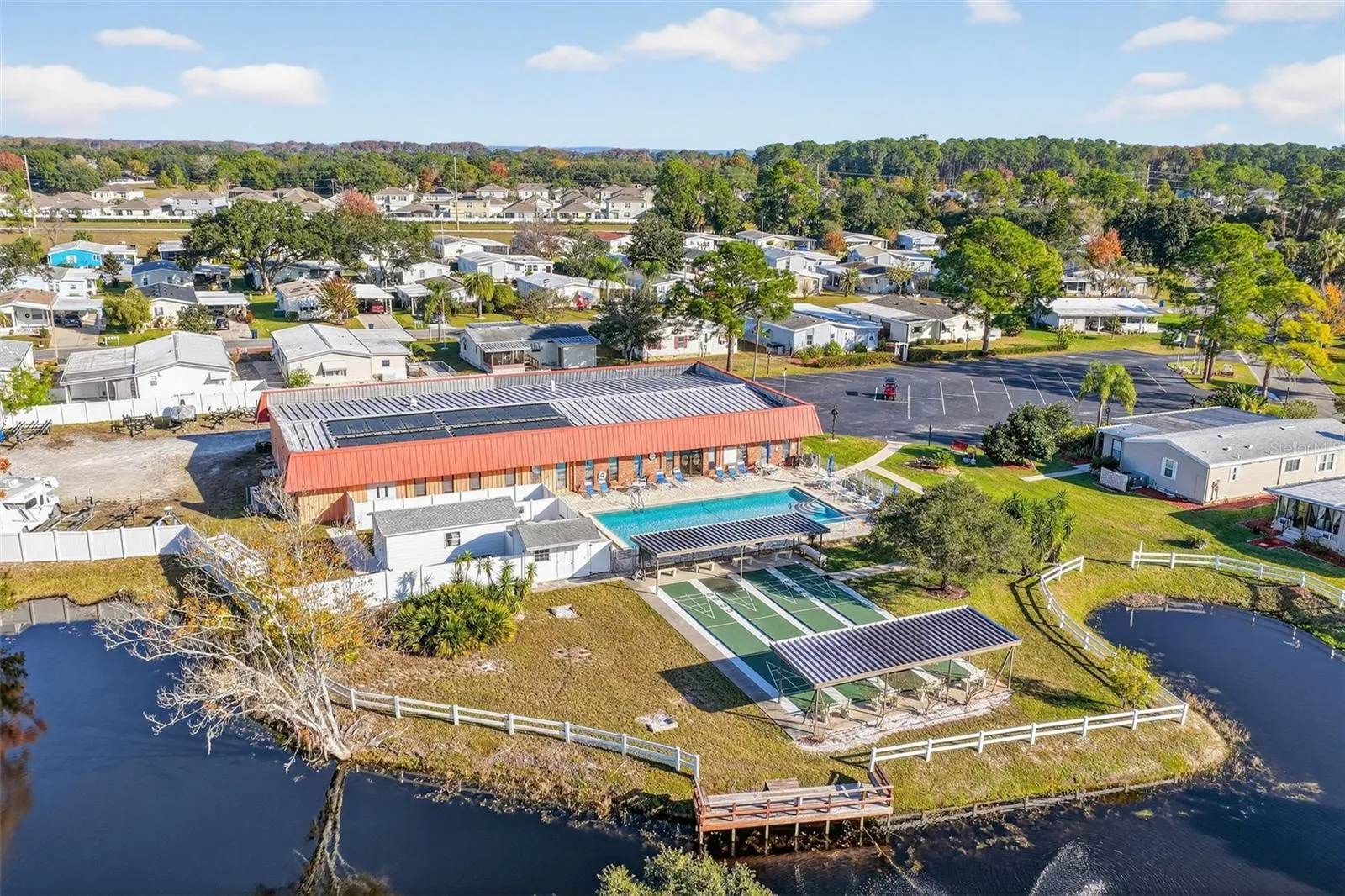 Drone View of  Recreation Center