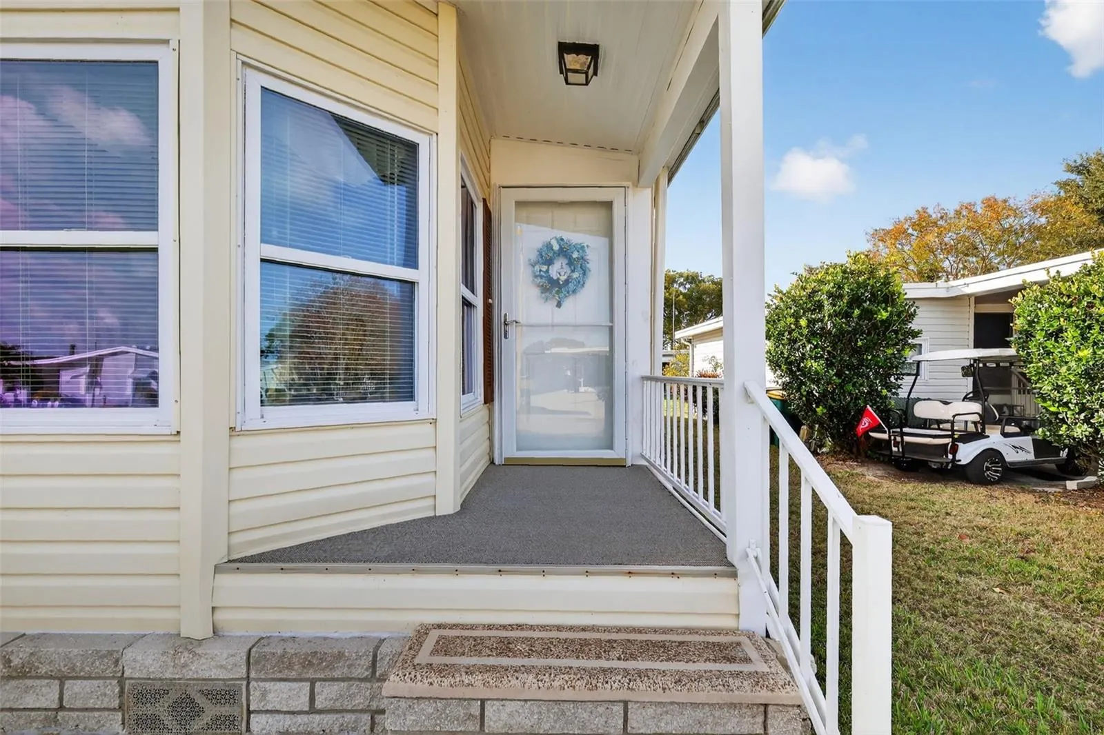 Front Entrance to the Home