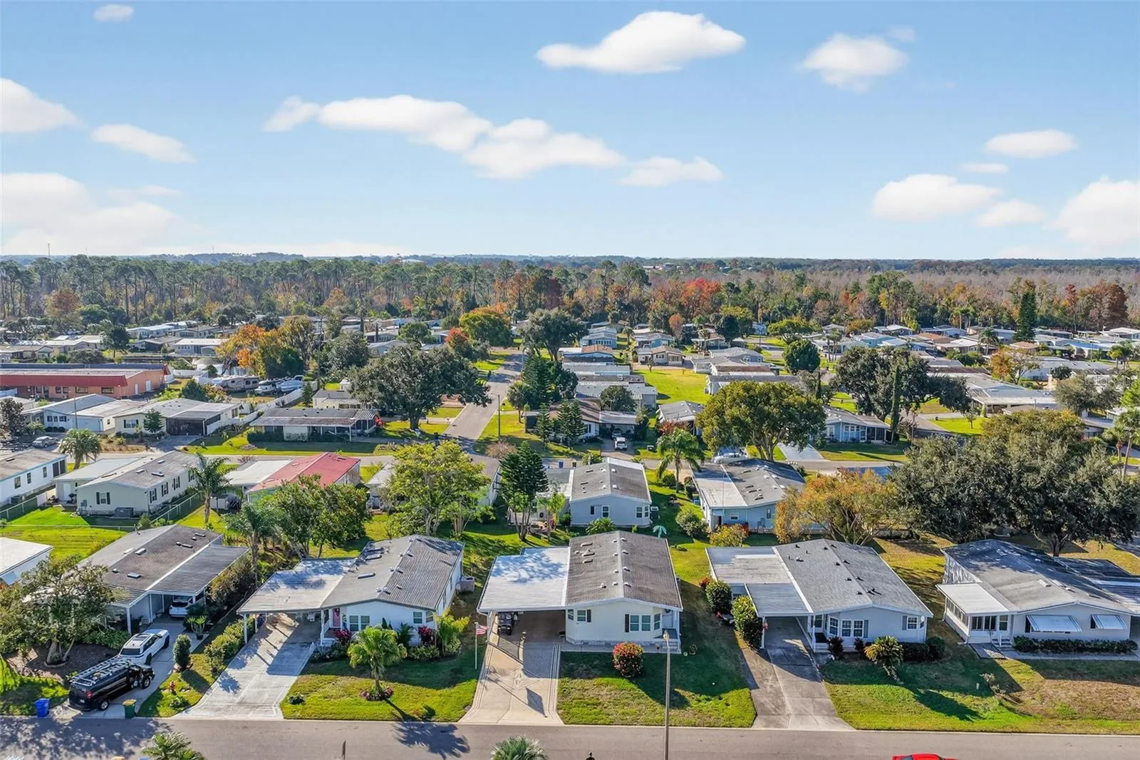 Drone View of the Community