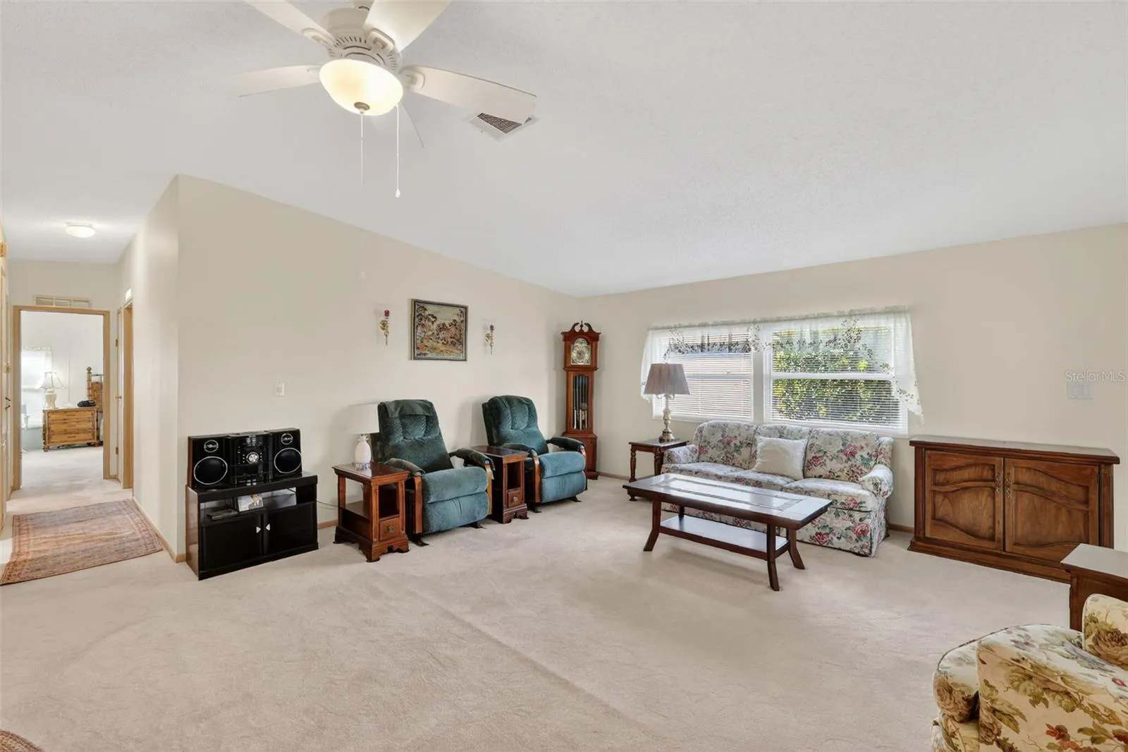View if the Living Room